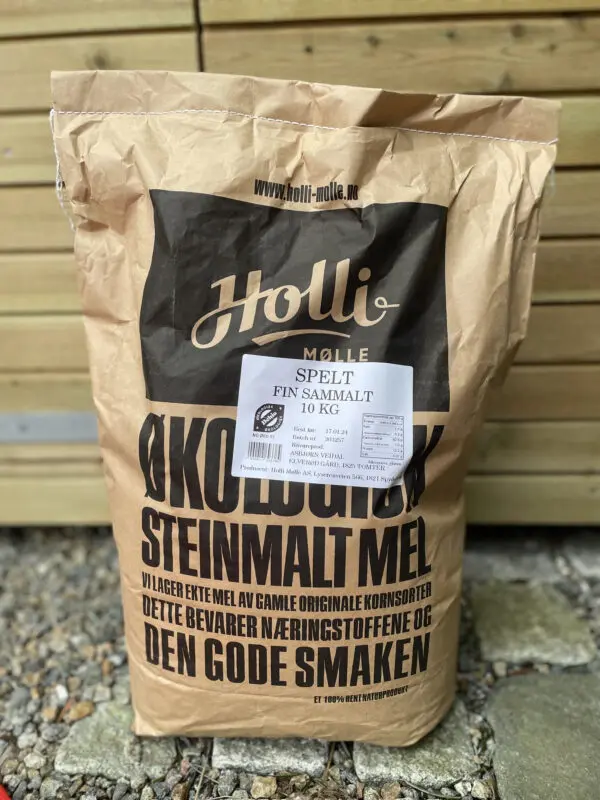 10 kg fin sammalt spelt(sendes ikke)